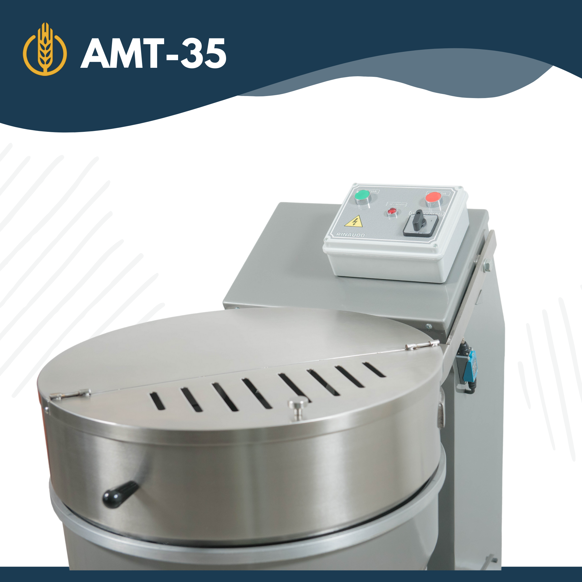 Amasadora Mezcladora Térmica Mod. AMT-35 - Image 4